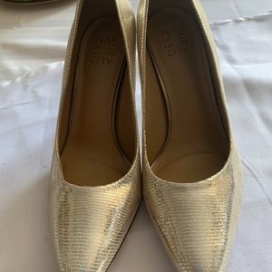 Golden shoes